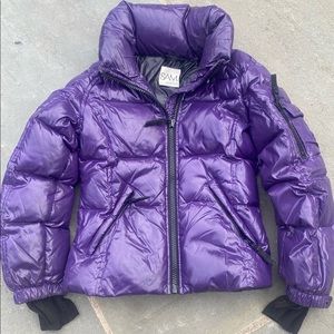 SAM kids girls size 10 purple jacket